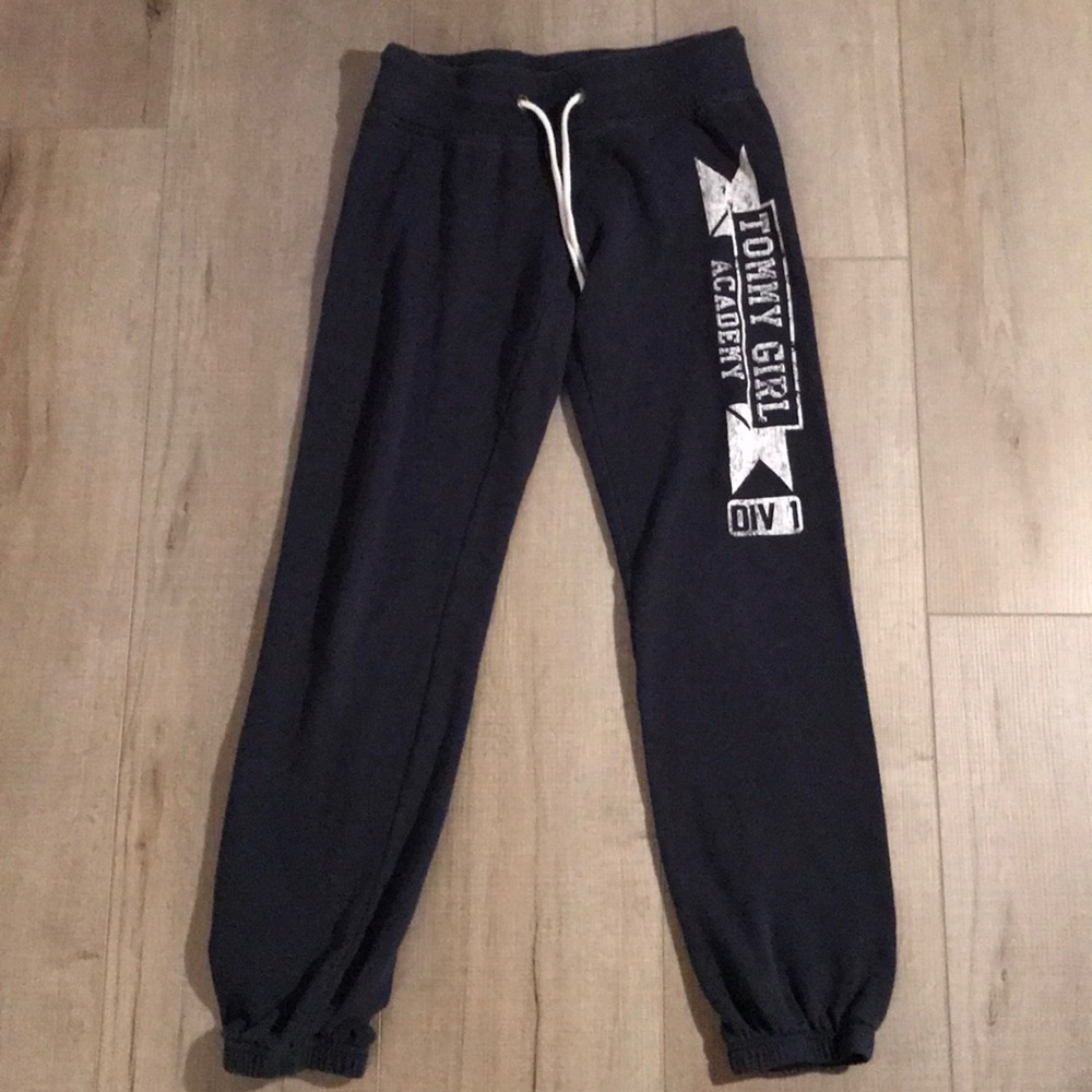 Tommy Girl Navy Blue Sweatpants
